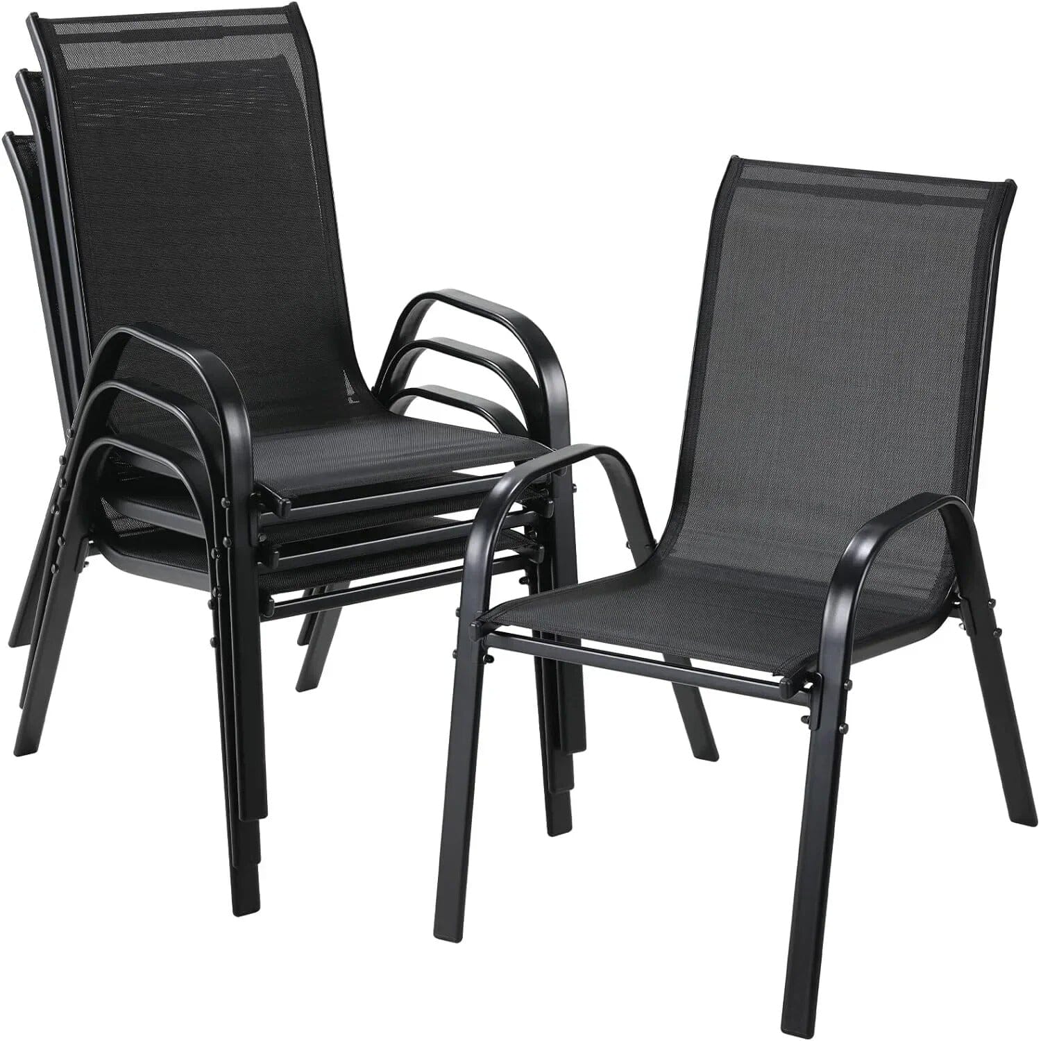 Lot de 4 chaises jardin Jardin d'Orée 