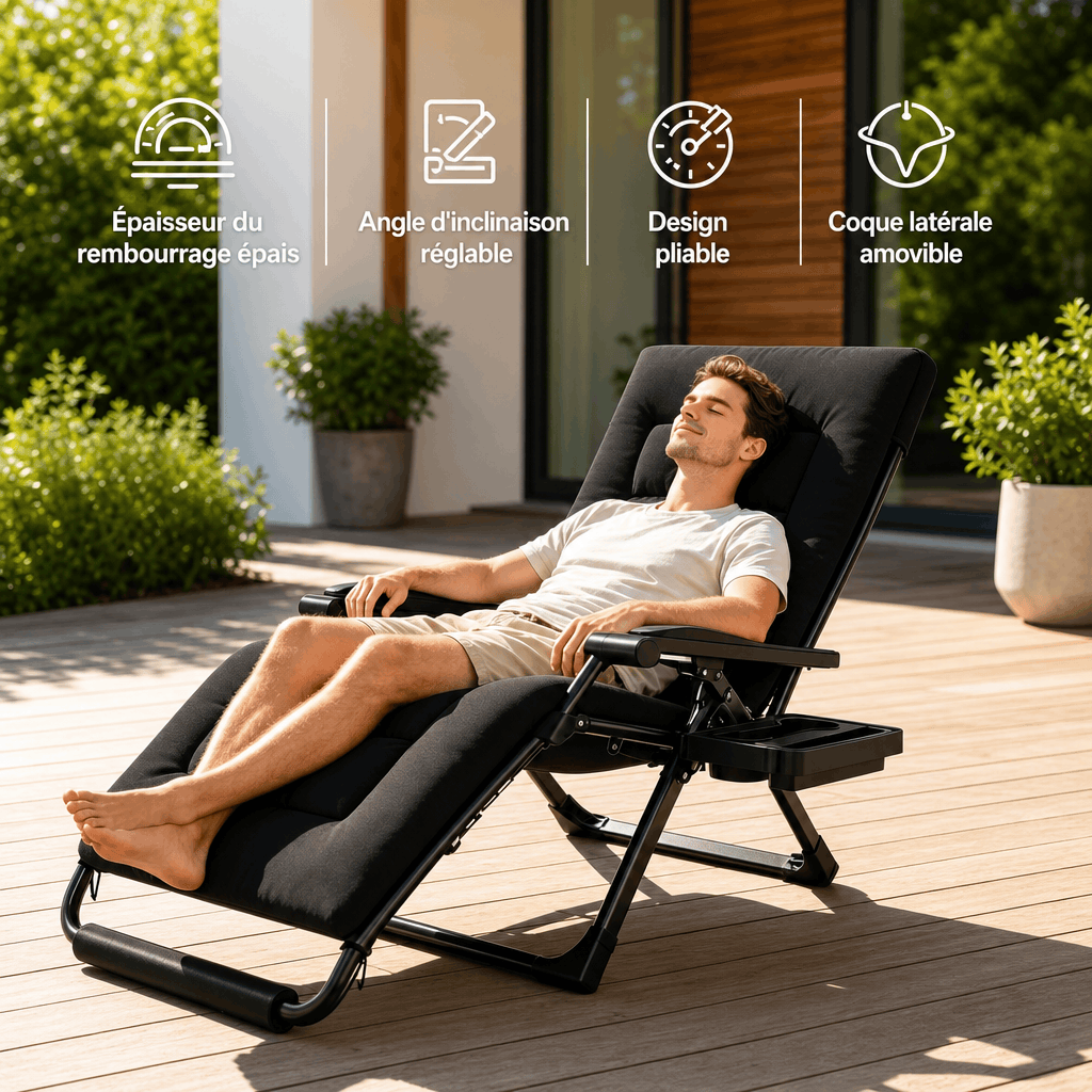 Chaise de jardin relax Jardin d'Orée 