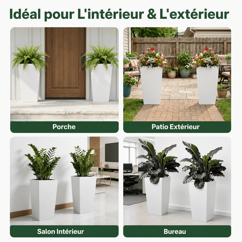 Pots de fleur exterieur xxl Jardin d'Orée 