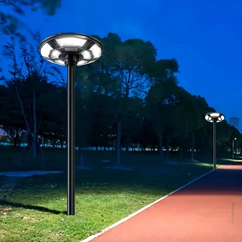 Lampadaire solaire extérieur sur pied Jardin d'Orée 