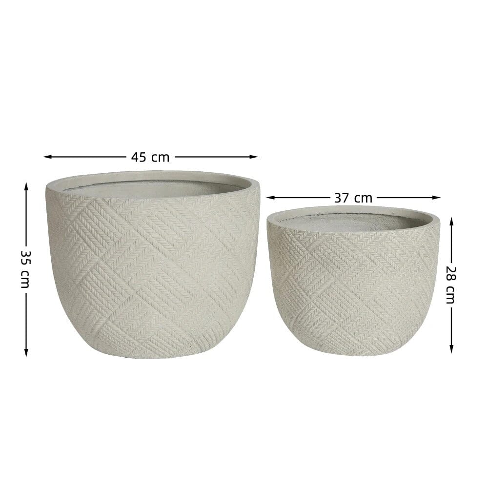 Pots de fleurs XXL Jardin d'Orée 