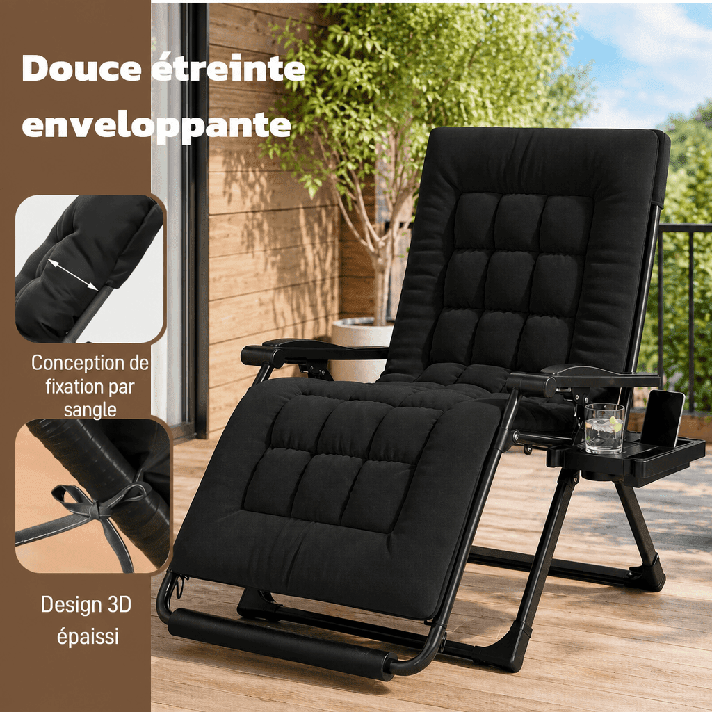 Chaise de jardin relax Jardin d'Orée 