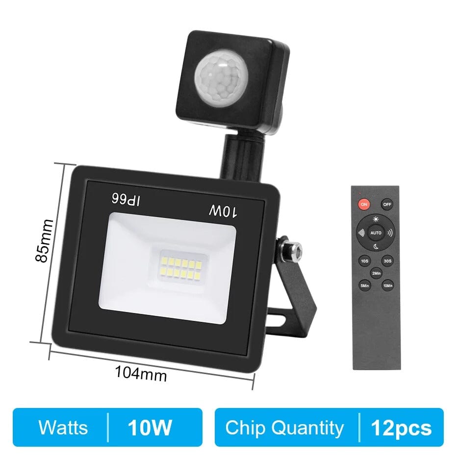 Projecteur LED extérieur avec télécommande Jardin d'Orée 