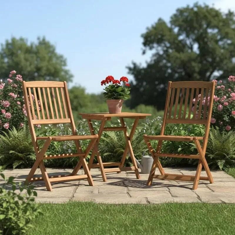 Chaises de jardin acacia Jardin d'Orée 