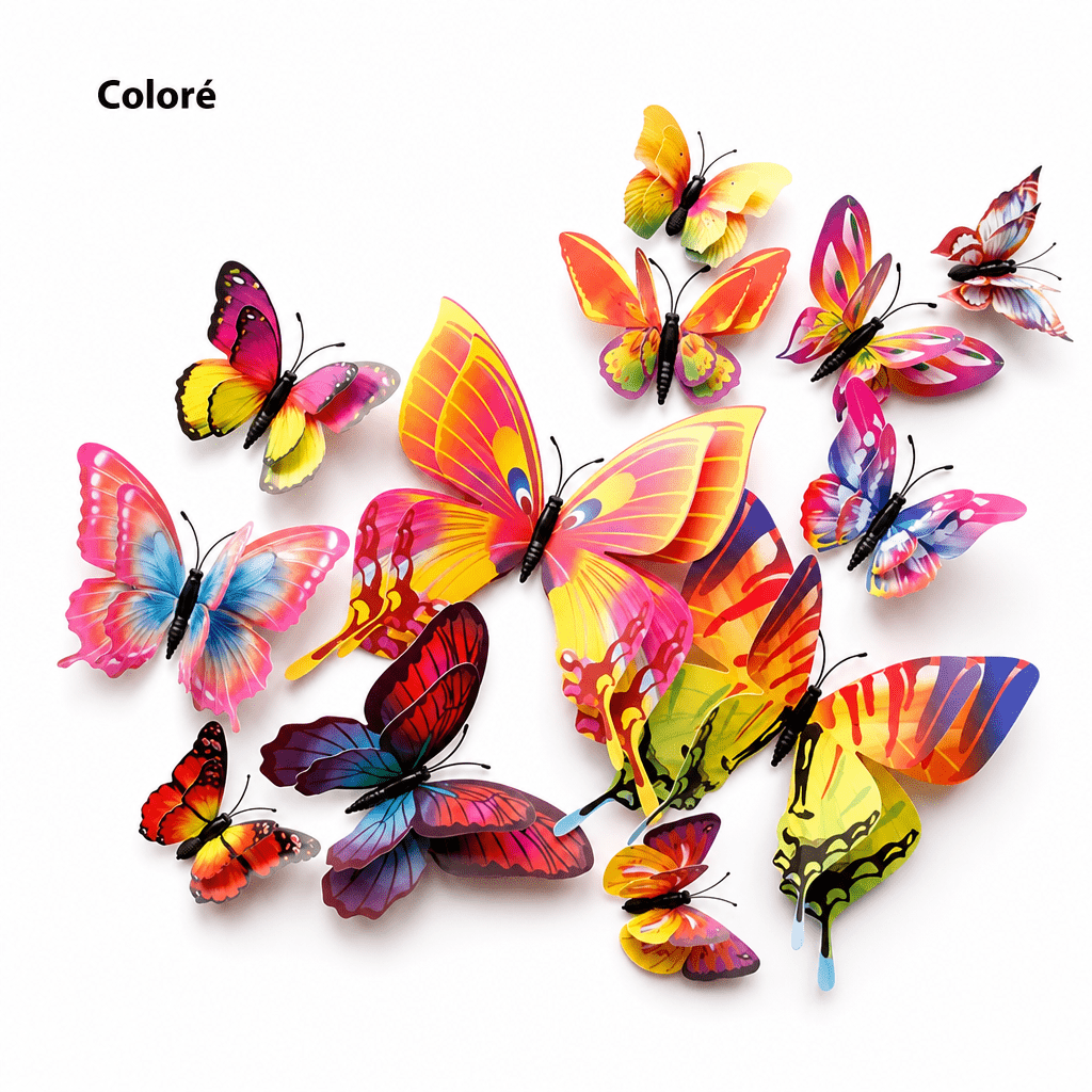 Papillon décoration murale extérieur Jardin d'Orée 