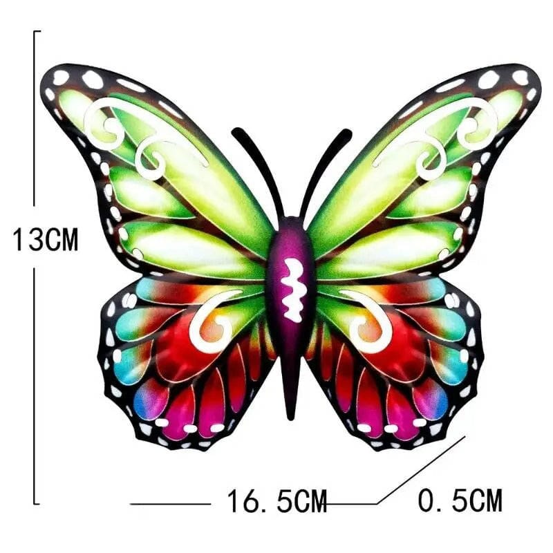 Papillon décoration murale extérieure Jardin d'Orée 