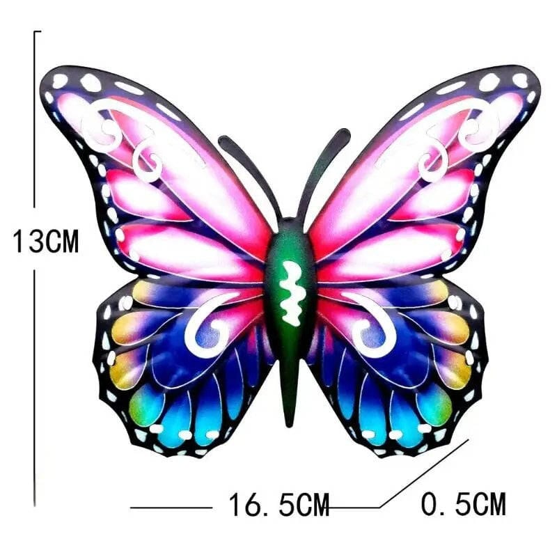 Papillon décoration murale extérieure Jardin d'Orée 