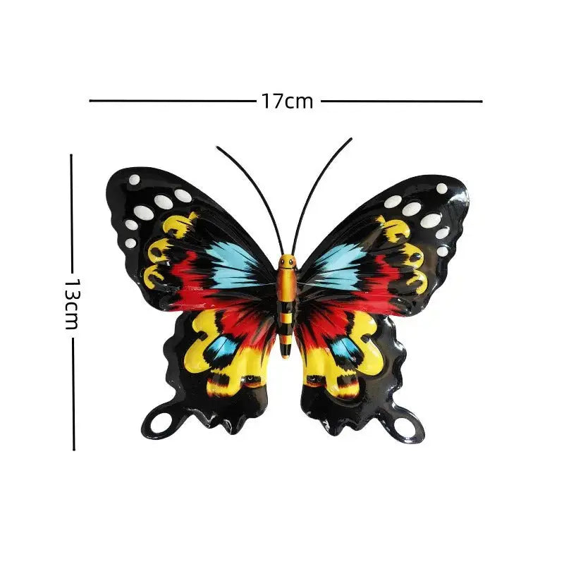 Papillon décoration murale extérieure