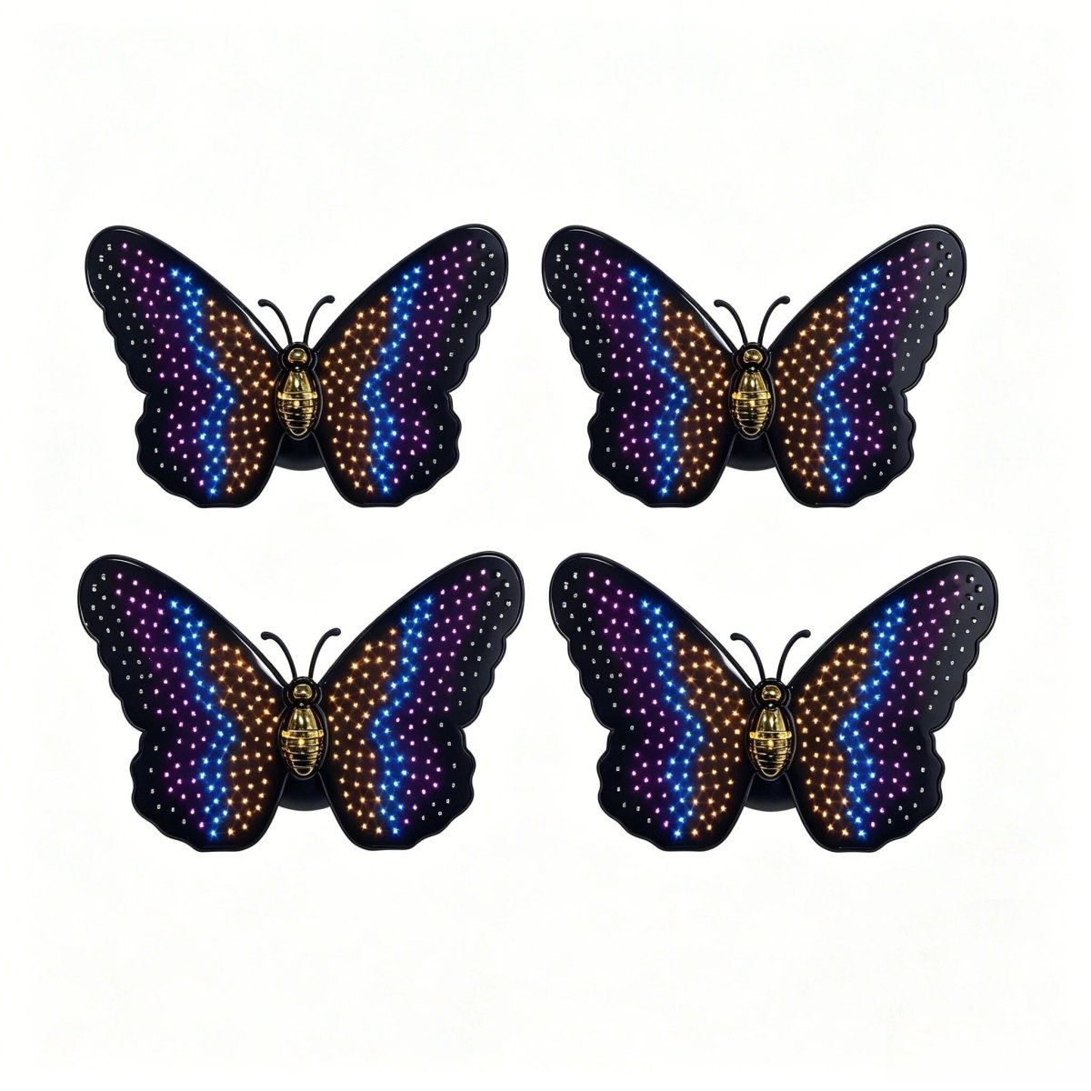 Papillon LED solaire Jardin d'Orée 