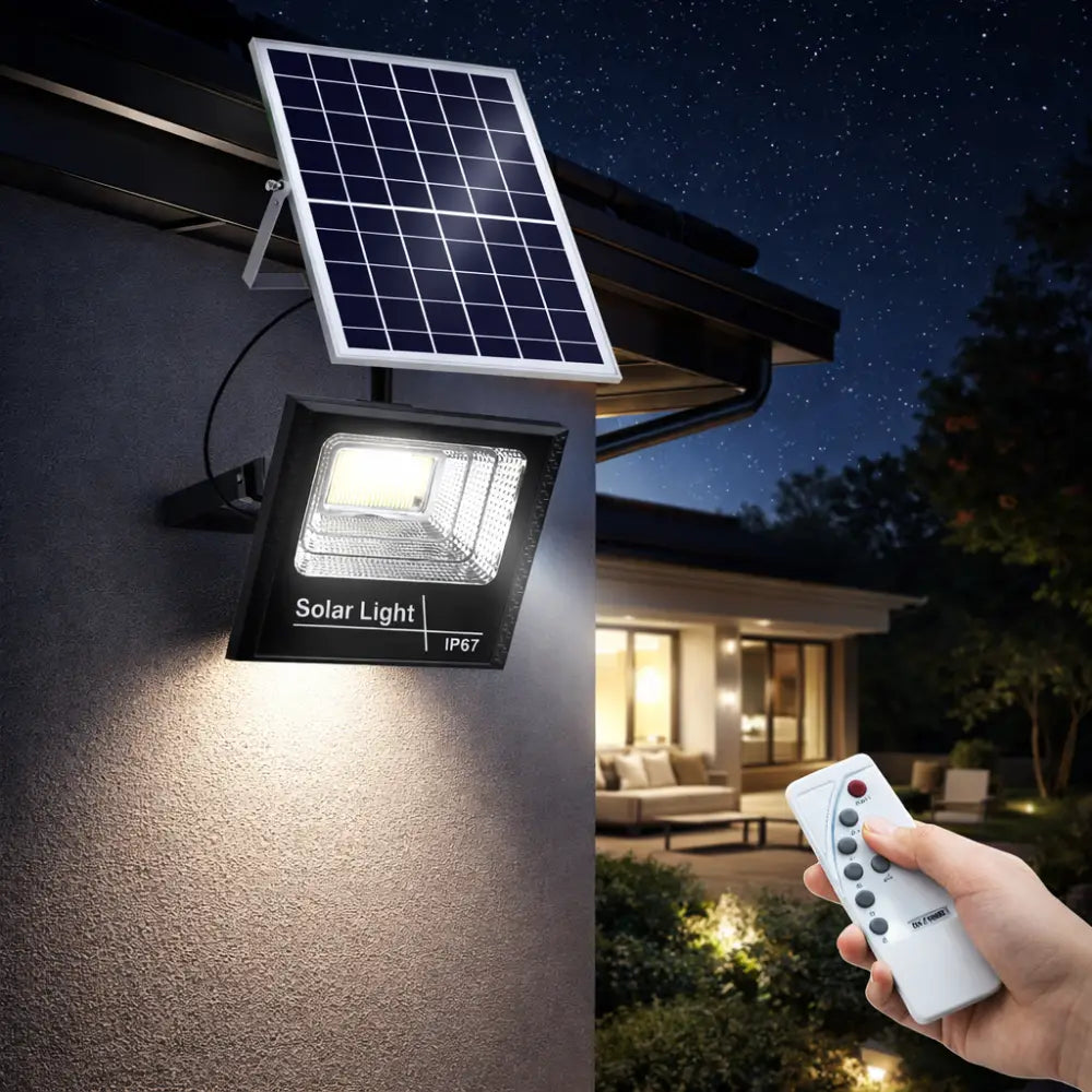 Projecteur led extérieur avec télécommande