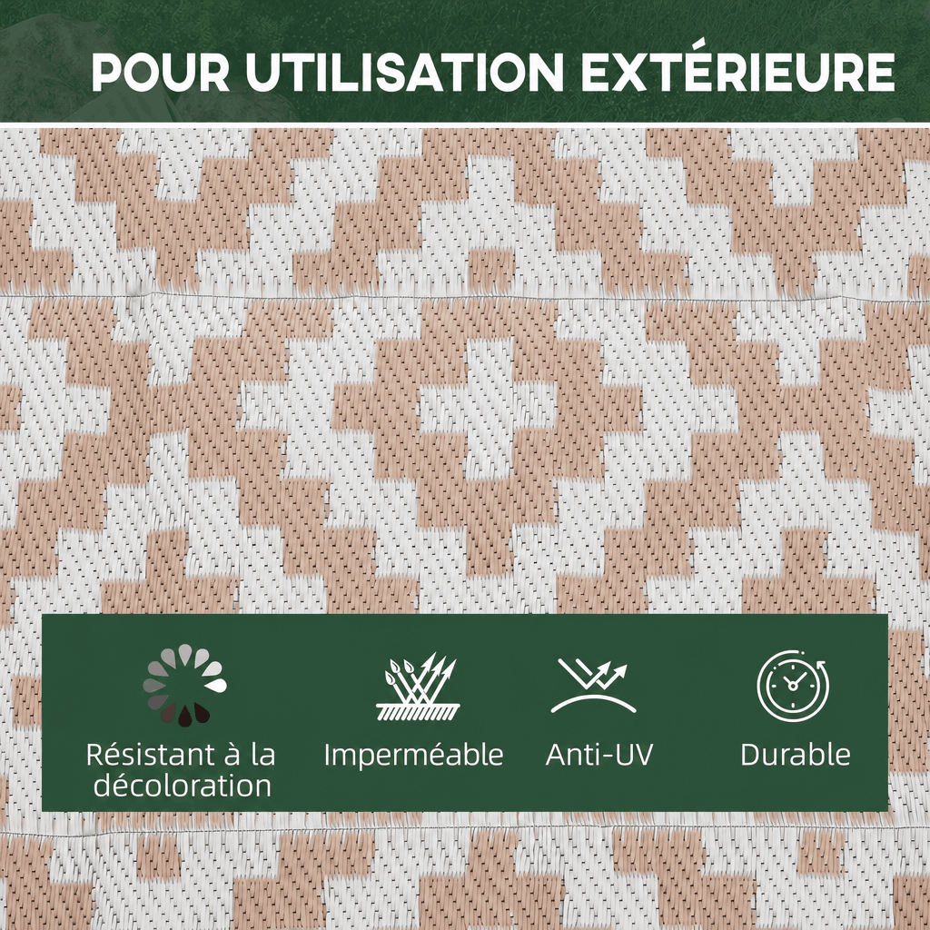 Rectangulaire tapis d'extérieur Jardin d'Orée 