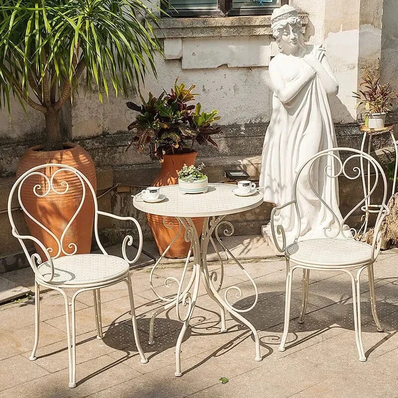 Salon de jardin 2 fauteuils 1 table Jardin d'Orée 