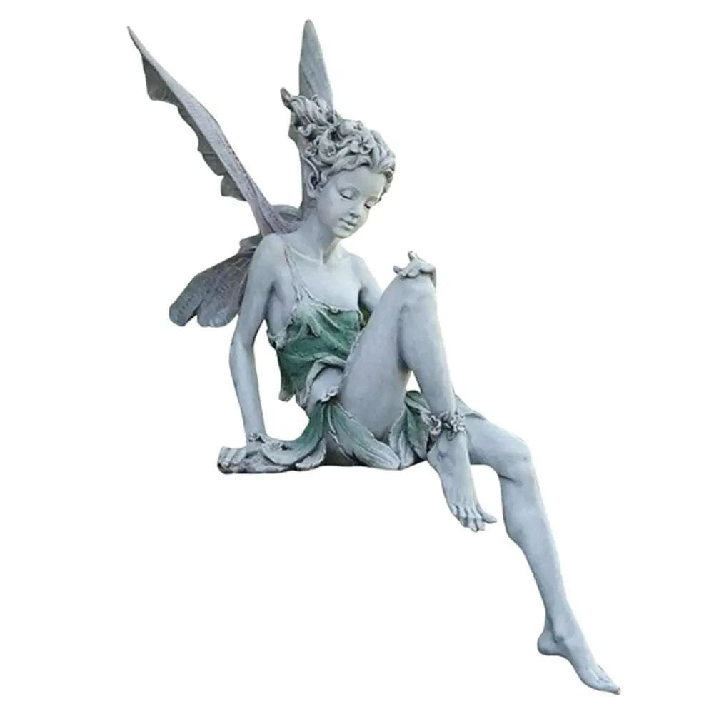 Statue de jardin fée