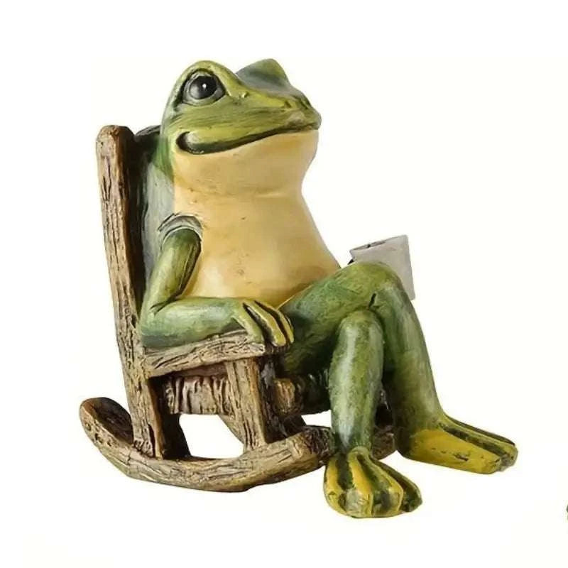 Statue de jardin grenouille