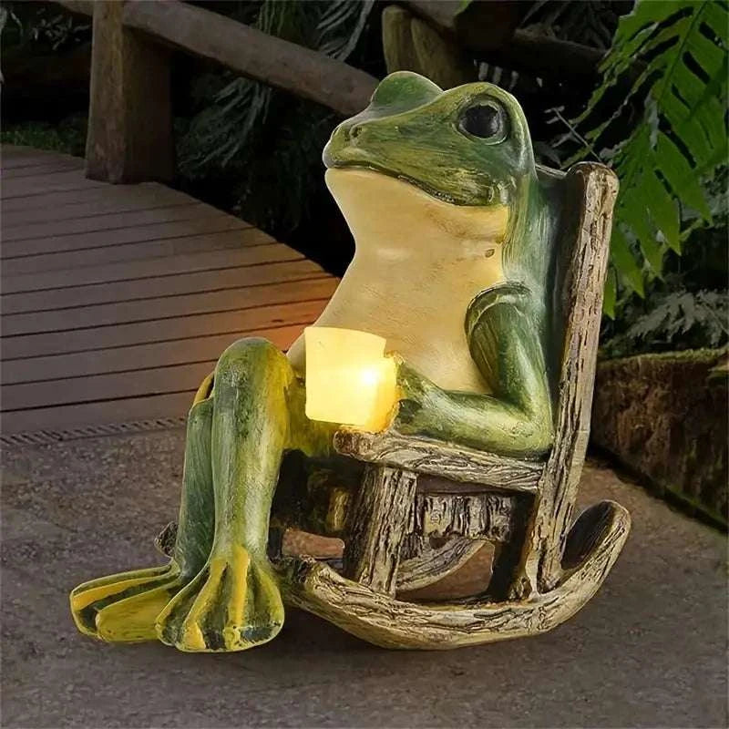Statue de jardin grenouille