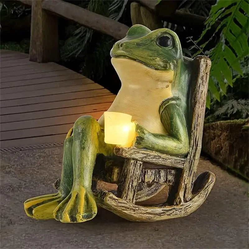 Statue de jardin grenouille