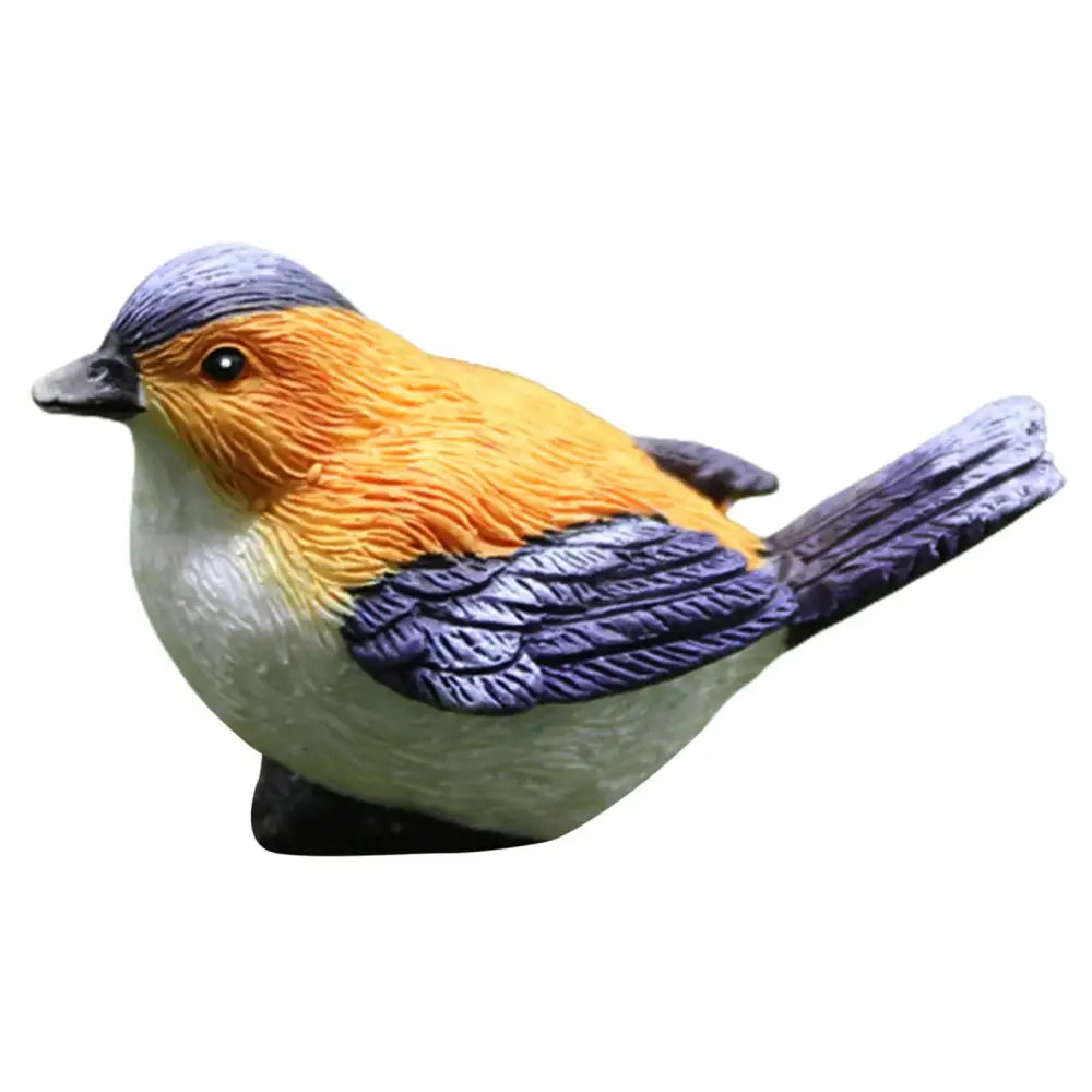 Statue oiseau en résine pour jardin