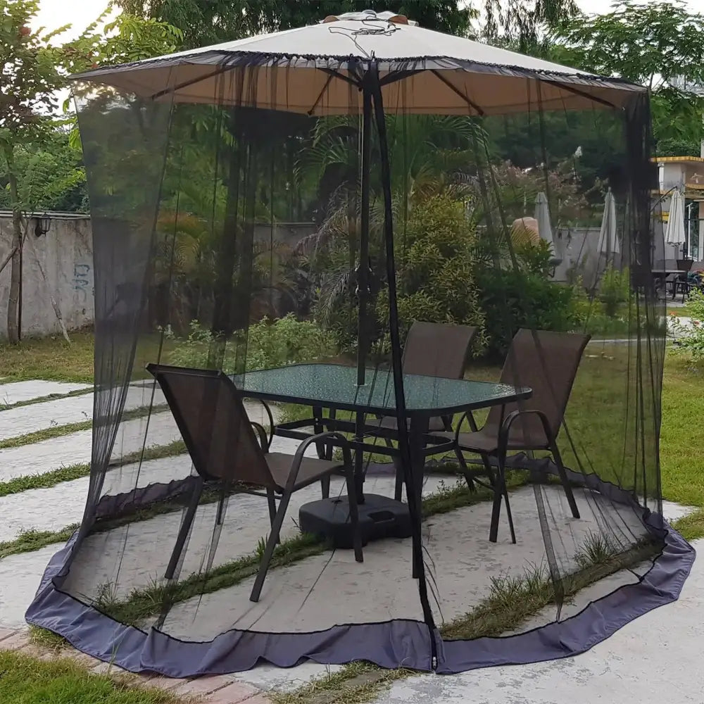 Tonnelle de jardin moustiquaire