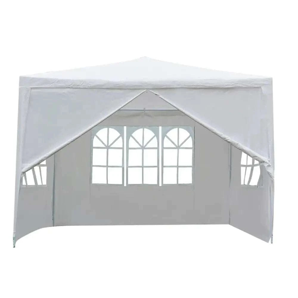 Tonnelle de jardin blanche