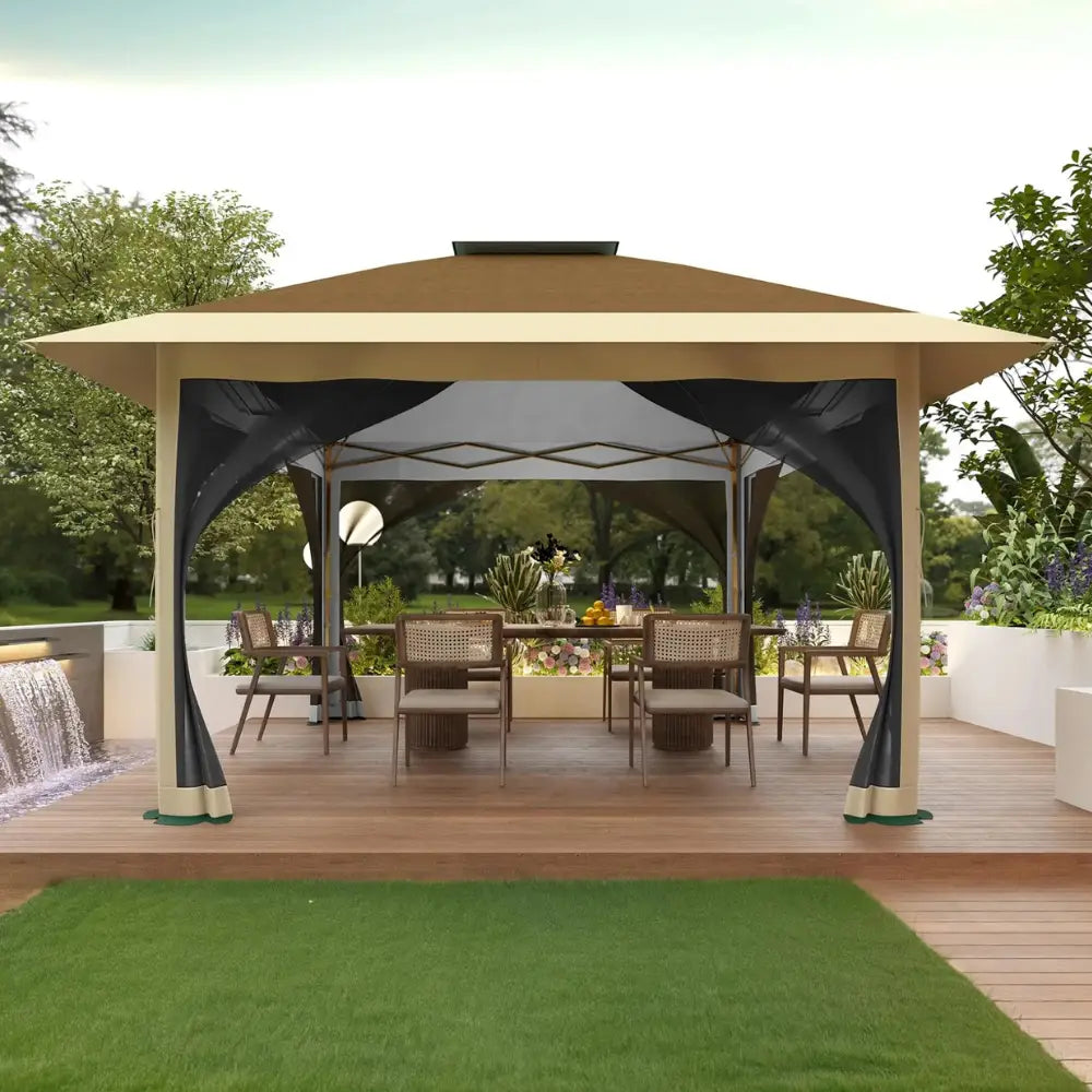 Tonnelle de jardin montage rapide